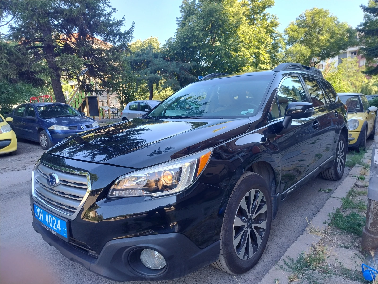 Subaru Outback 2.5 limmited, Кожен салон
