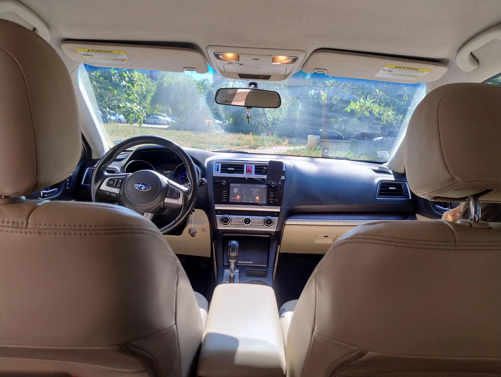 Subaru Outback 2.5 limmited, Кожен салон, снимка 5 - Автомобили и джипове - 55599632