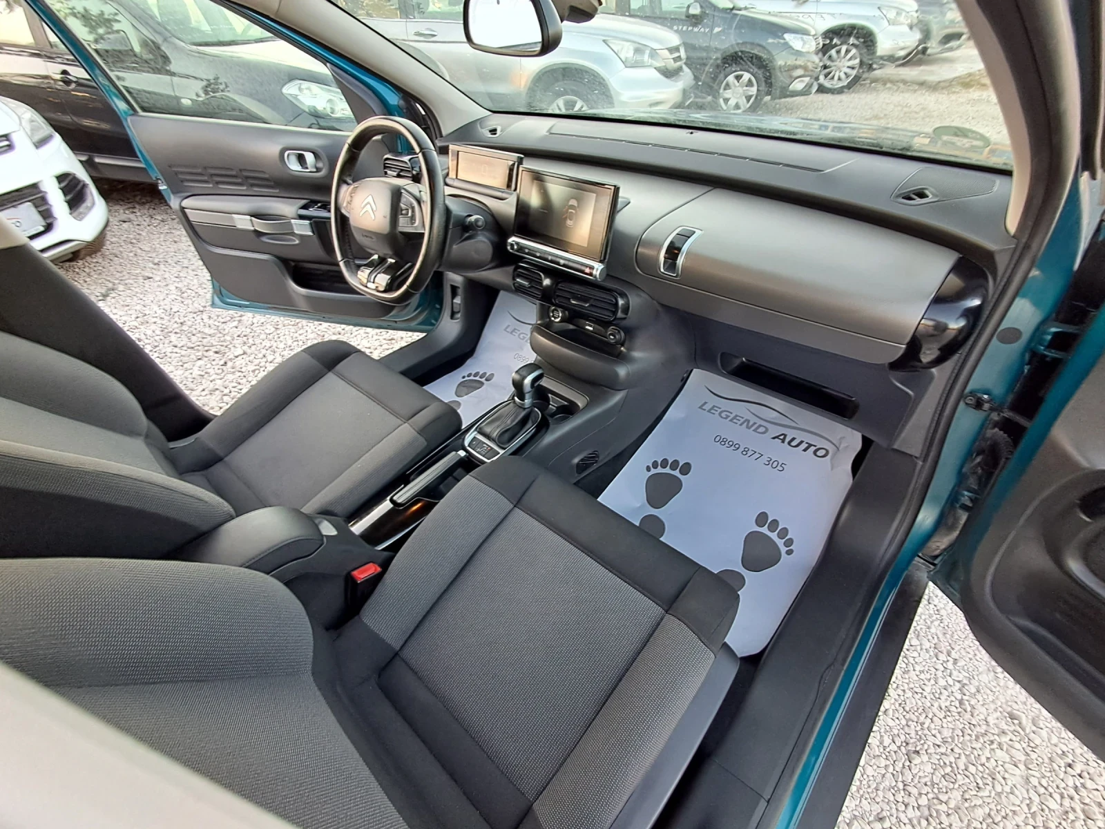 Citroen C4 Cactus 1.2i АВТОМАТИК 123000КМ НАВИГАЦИЯ, снимка 12 - Автомобили и джипове - 55673025