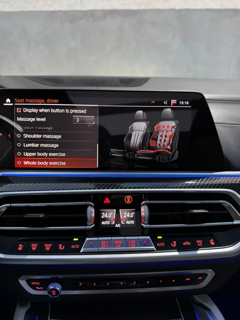 BMW X6 40D MASSAGE LASER HEAD UP M-PAKET INDIVIDUAL , снимка 15 - Автомобили и джипове - 52836116