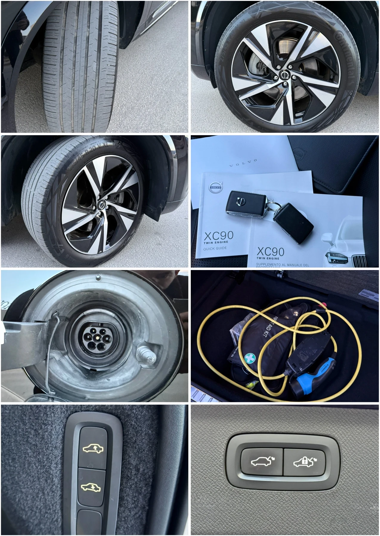 Volvo Xc90 2.0 T8 PLUG-IN HYBRID AWD INSCRIPTION 7МЕСТА 391кс, снимка 17 - Автомобили и джипове - 54462783