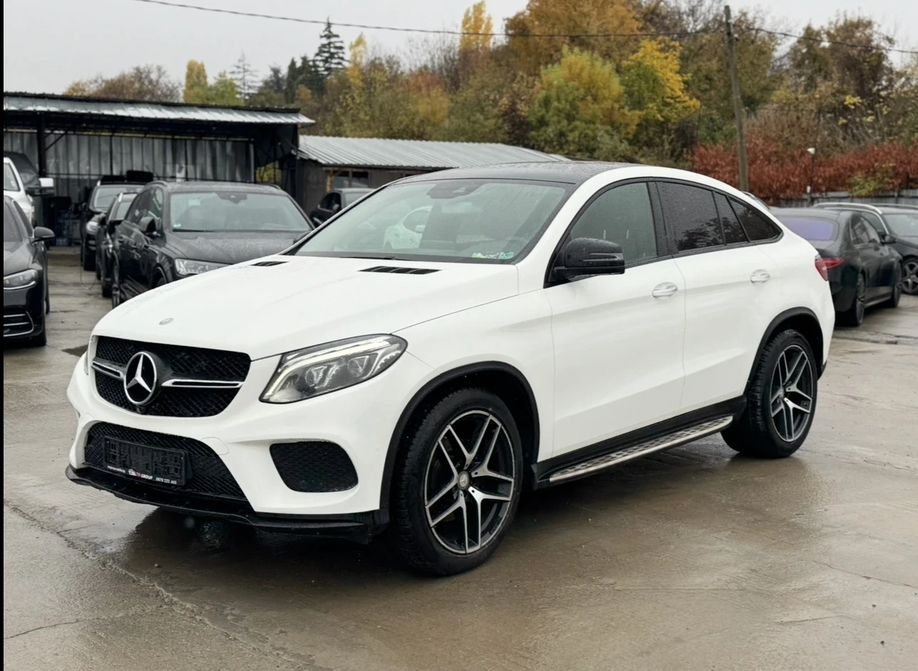 Mercedes-Benz GLE 350 AMG / ПАНОРАМА / ПОДГРЕВ / 360 КАМЕРИ / HARMAN, снимка 3 - Автомобили и джипове - 56736538