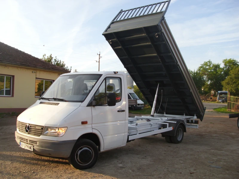 Mercedes-Benz 412 самосвал клима н1, снимка 2 - Бусове и автобуси - 51600223