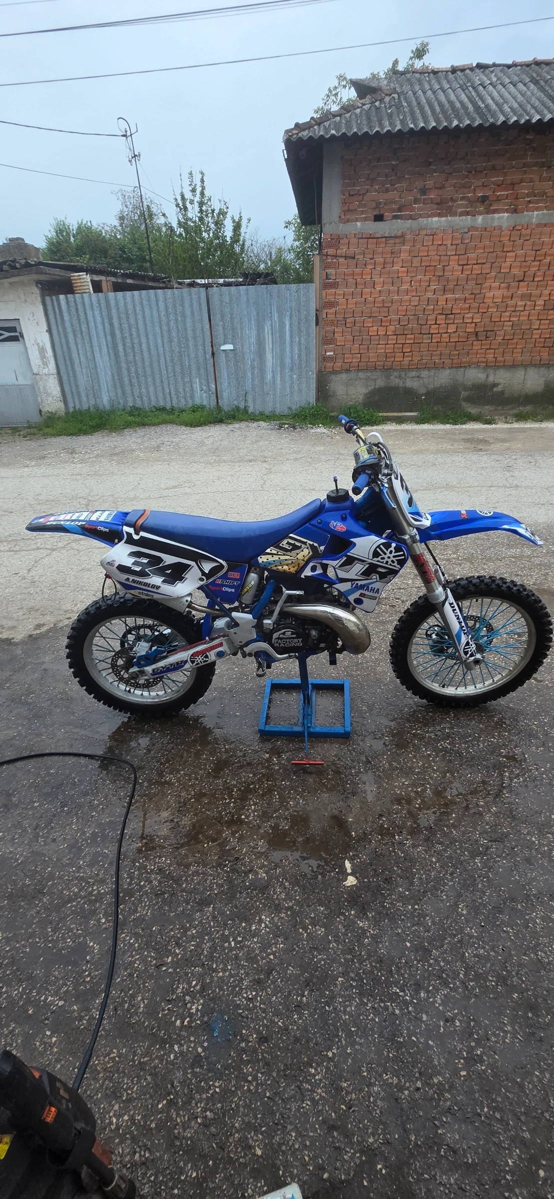 Yamaha Yz, снимка 12 - Мотоциклети и мототехника - 54661840