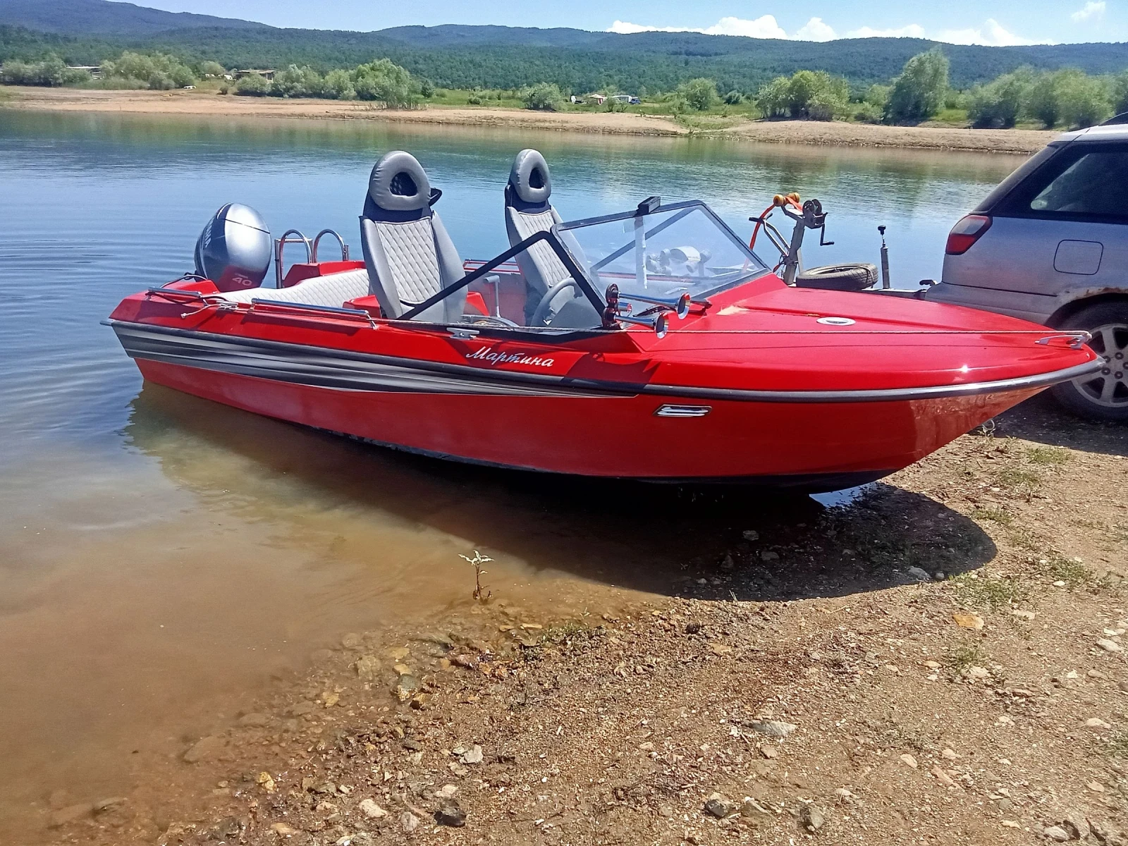 Лодка Acquaviva Лодка 4.7-1.8/Yamaha40/Регистриран колесар - изображение 8