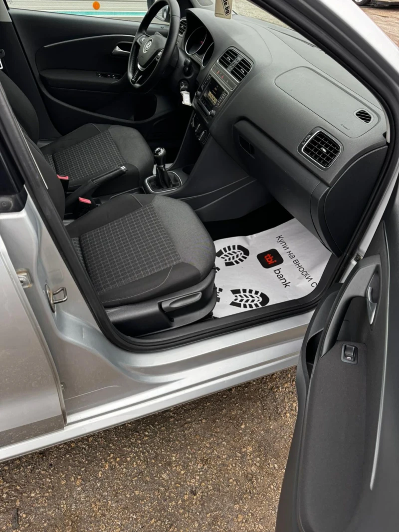 VW Polo 1.4 TDI, ЕВРО 6, АВТОПИЛОТ, МУЛТИ ВОЛАН, FACELIFT , снимка 10 - Автомобили и джипове - 53195599