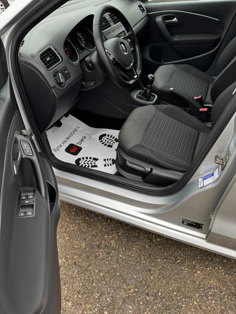 VW Polo 1.4 TDI, ЕВРО 6, АВТОПИЛОТ, МУЛТИ ВОЛАН, FACELIFT , снимка 9 - Автомобили и джипове - 53195599