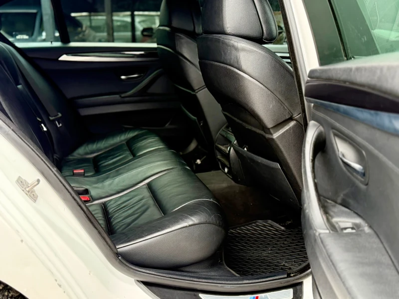 BMW 530 2.5D* БялаПерла* M-paket* F10* Кожа* Подгрев* Уник, снимка 13 - Автомобили и джипове - 53324013