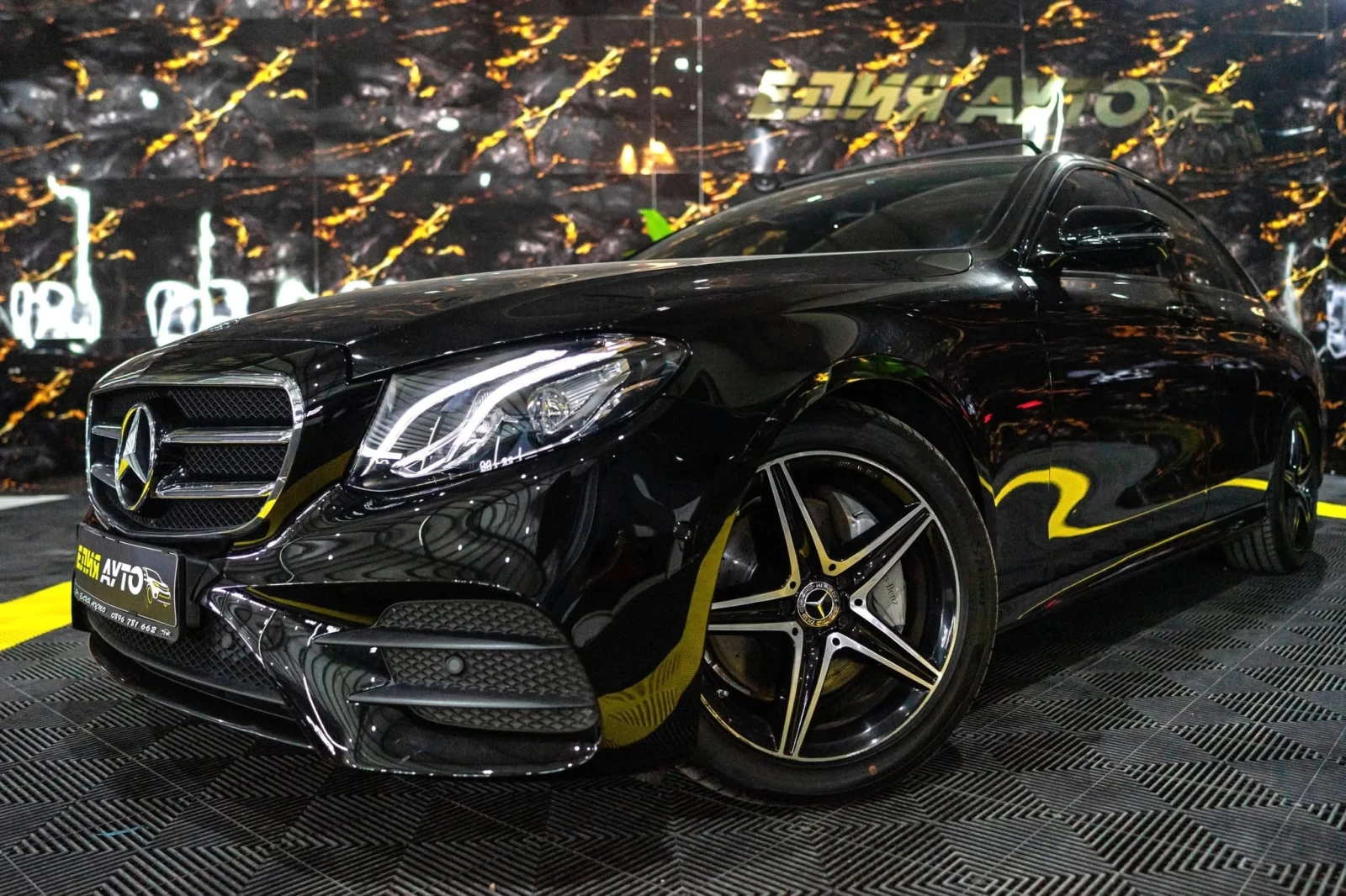 Mercedes-Benz E 220 D FULL AMG LINE ��������� ����� ���� ������ 100% | Mobile.bg � ����������� 1