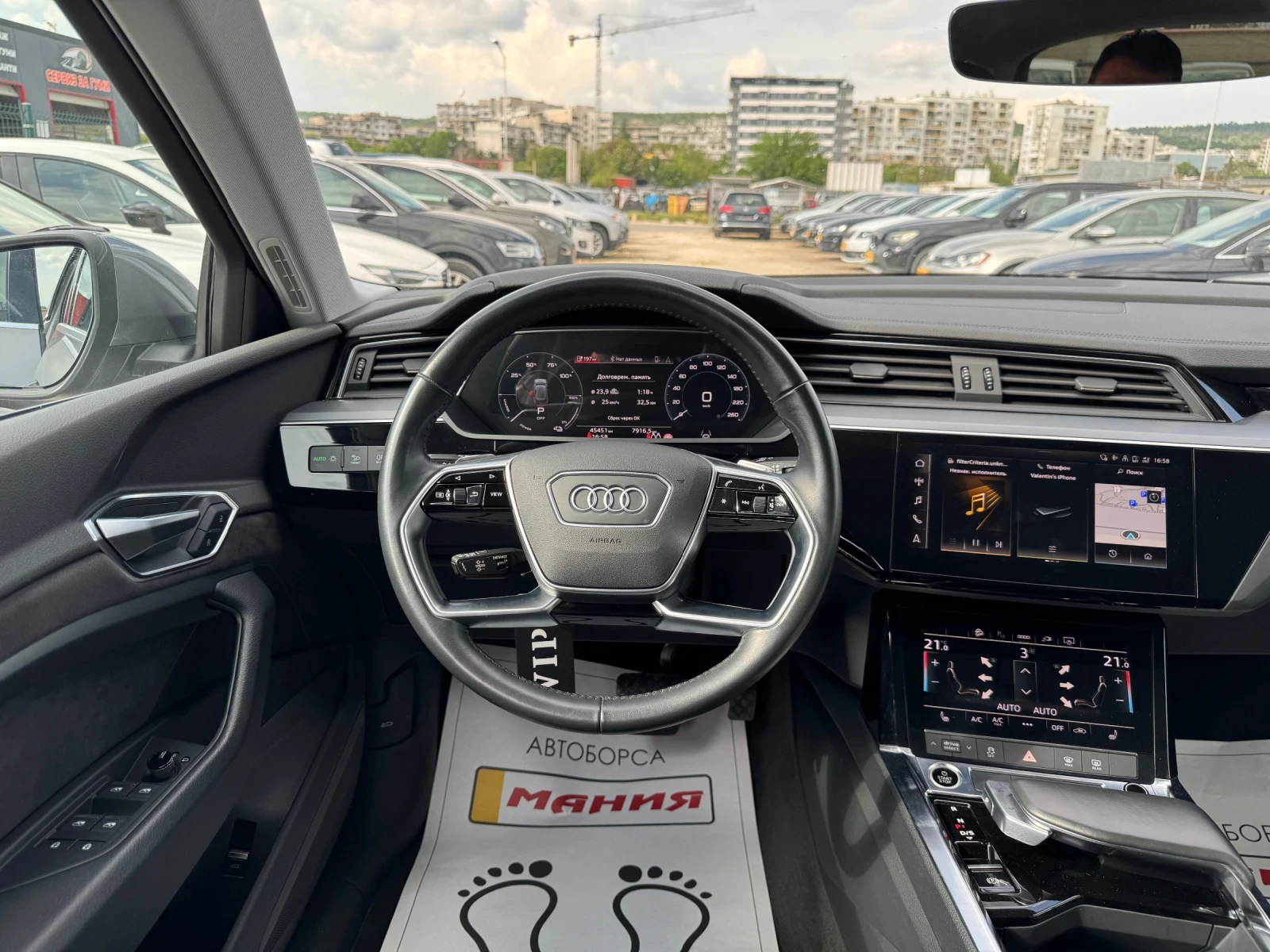 Audi E-Tron 50 Quattro, снимка 11 - Автомобили и джипове - 55482922