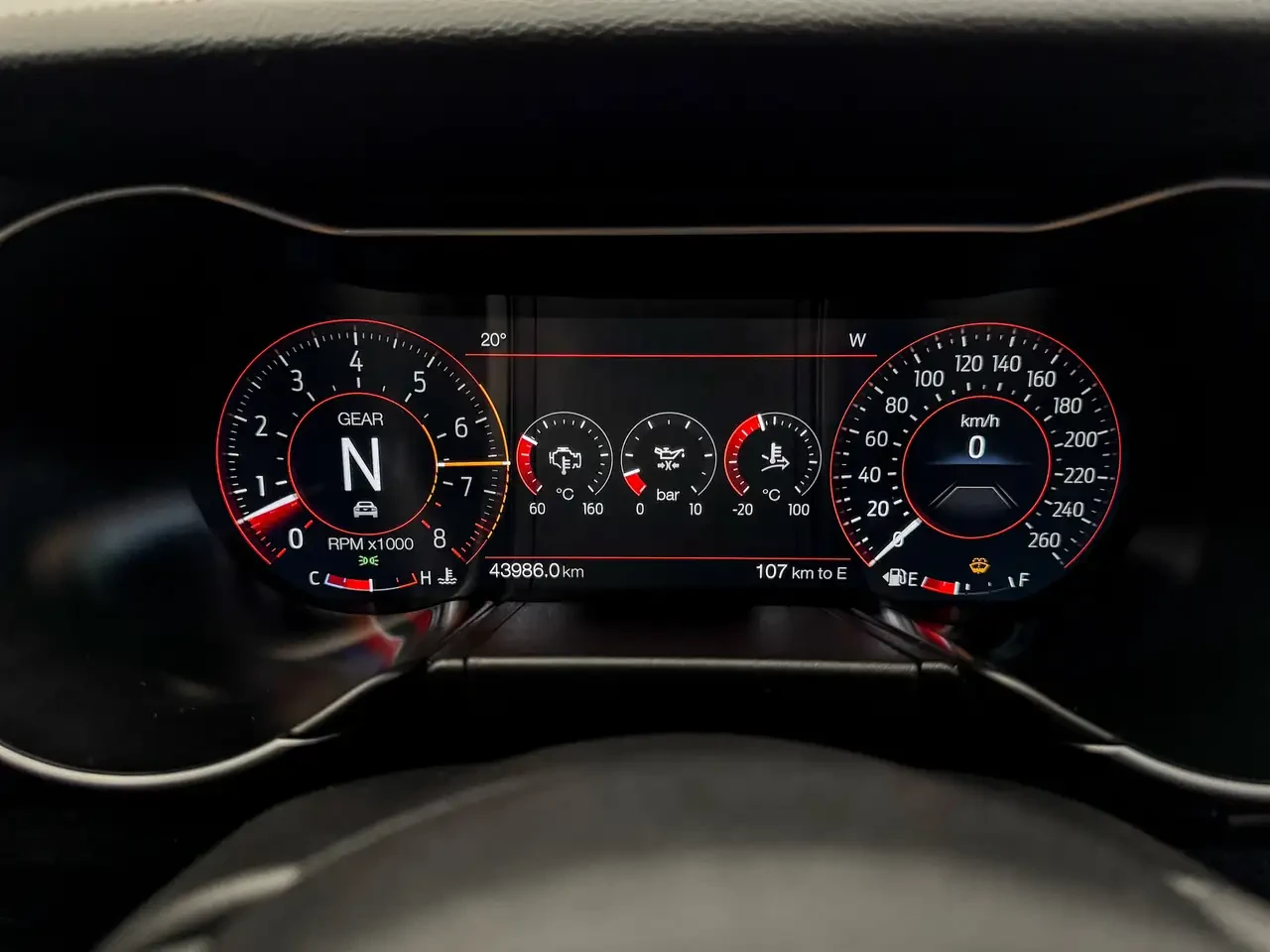 Ford Mustang GT | 5.0 V8 | Red LTHR | Digital Cluster | Brembo, снимка 8 - Автомобили и джипове - 56140637