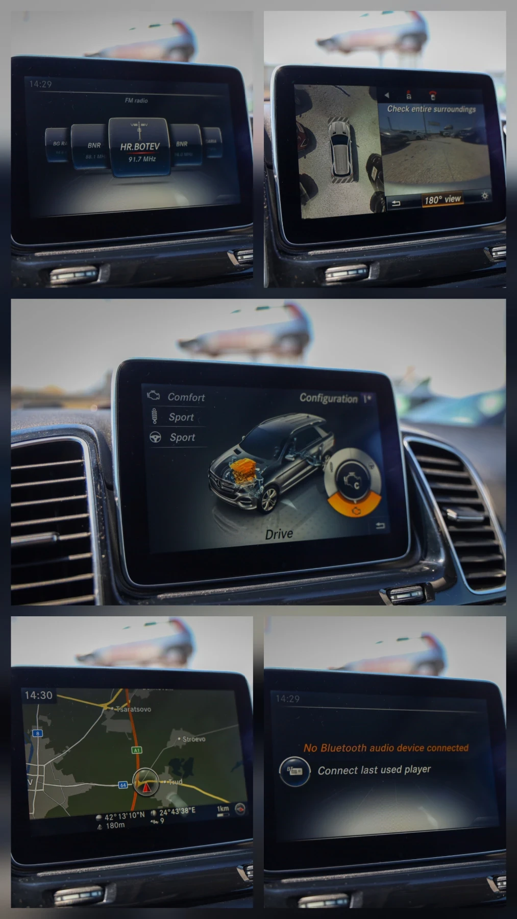 Mercedes-Benz GLE 250 ������ 360  ������! | Mobile.bg � ����������� 12