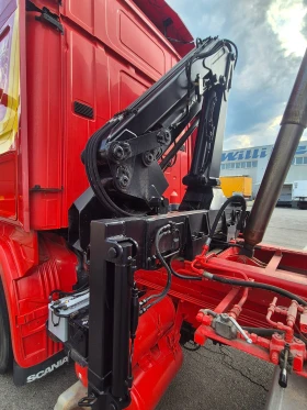 Scania R 480 ЕСКАРИСАЖЕН-КРАН-HIAB-ЕВРО 5, снимка 9
