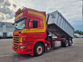 Scania R 480 ЕСКАРИСАЖЕН-КРАН-HIAB-ЕВРО 5, снимка 1