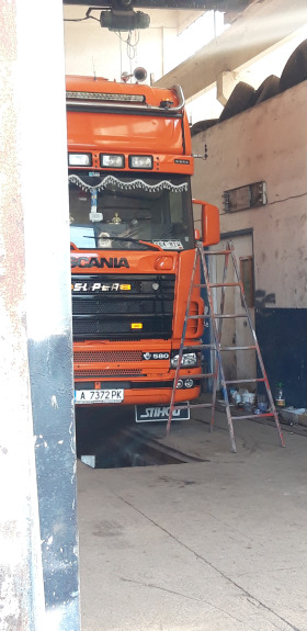Scania 164 580 Ръчка, снимка 1 - Камиони - 45975323