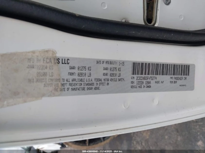 Dodge Charger 3.6L V-6 DOHC, VVT, 292HP Rear Wheel Drive, снимка 14 - Автомобили и джипове - 53042532