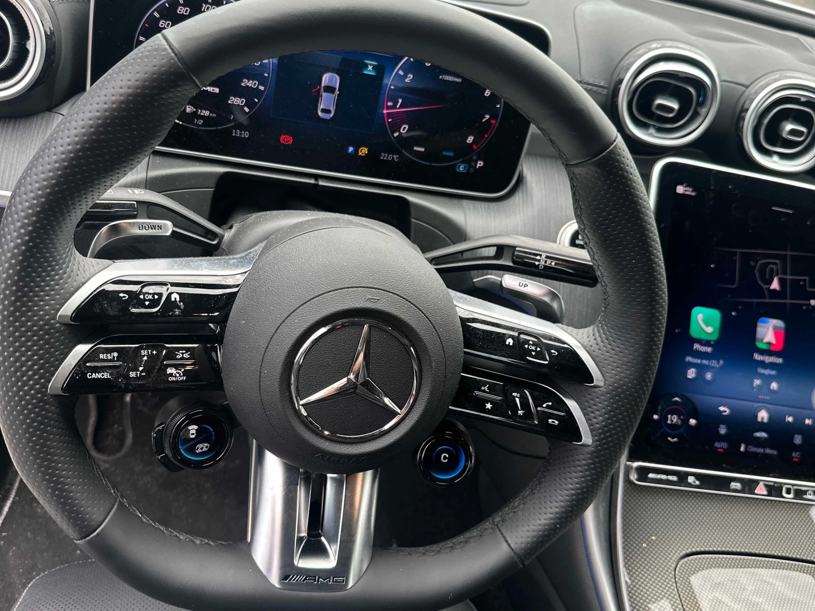 Mercedes-Benz C 43 AMG  DISTRONIC / 360 / MEMORY / BURMESTER , снимка 10 - Автомобили и джипове - 55823437