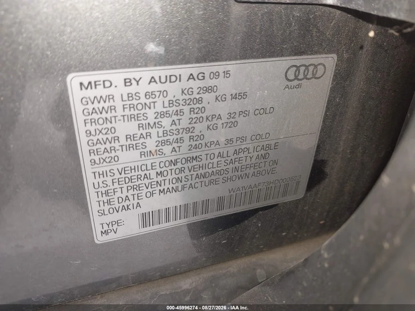 Audi Q7 3.0l 3.0T Premium, снимка 9 - Автомобили и джипове - 56042073