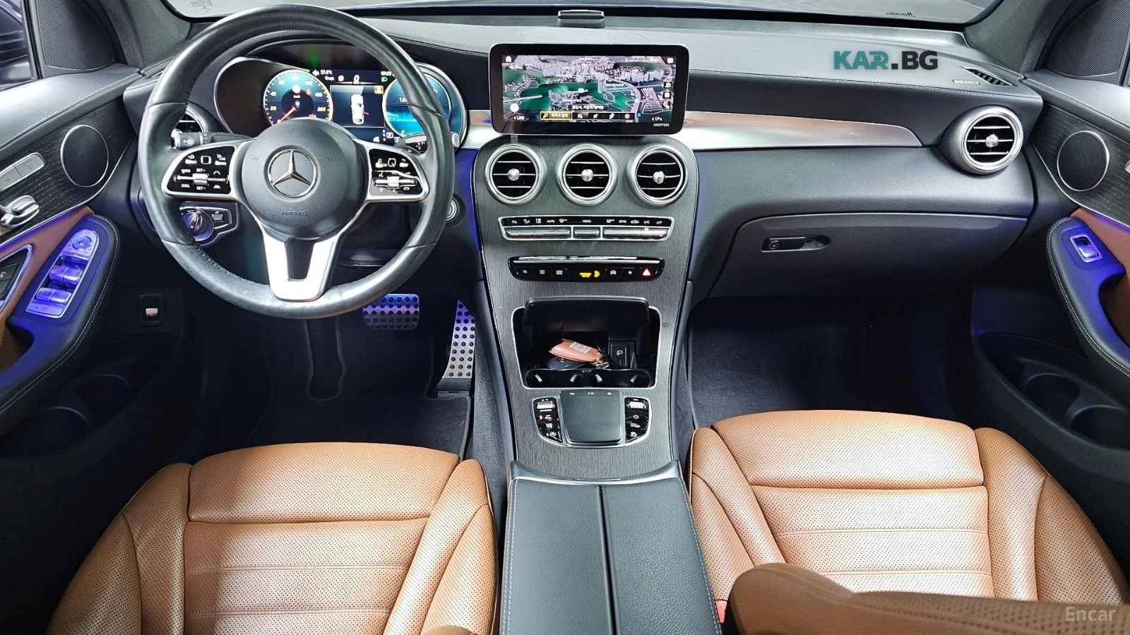 Mercedes-Benz GLC 300 AMG* DIGITAL* ДВА КЛЮЧА* КАМЕРА* ОБДУХВАНЕ, снимка 7 - Автомобили и джипове - 56170115