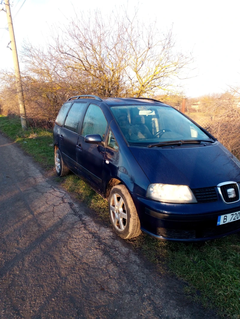 Seat Alhambra 1.9 tdi, снимка 1 - Автомобили и джипове - 49499012