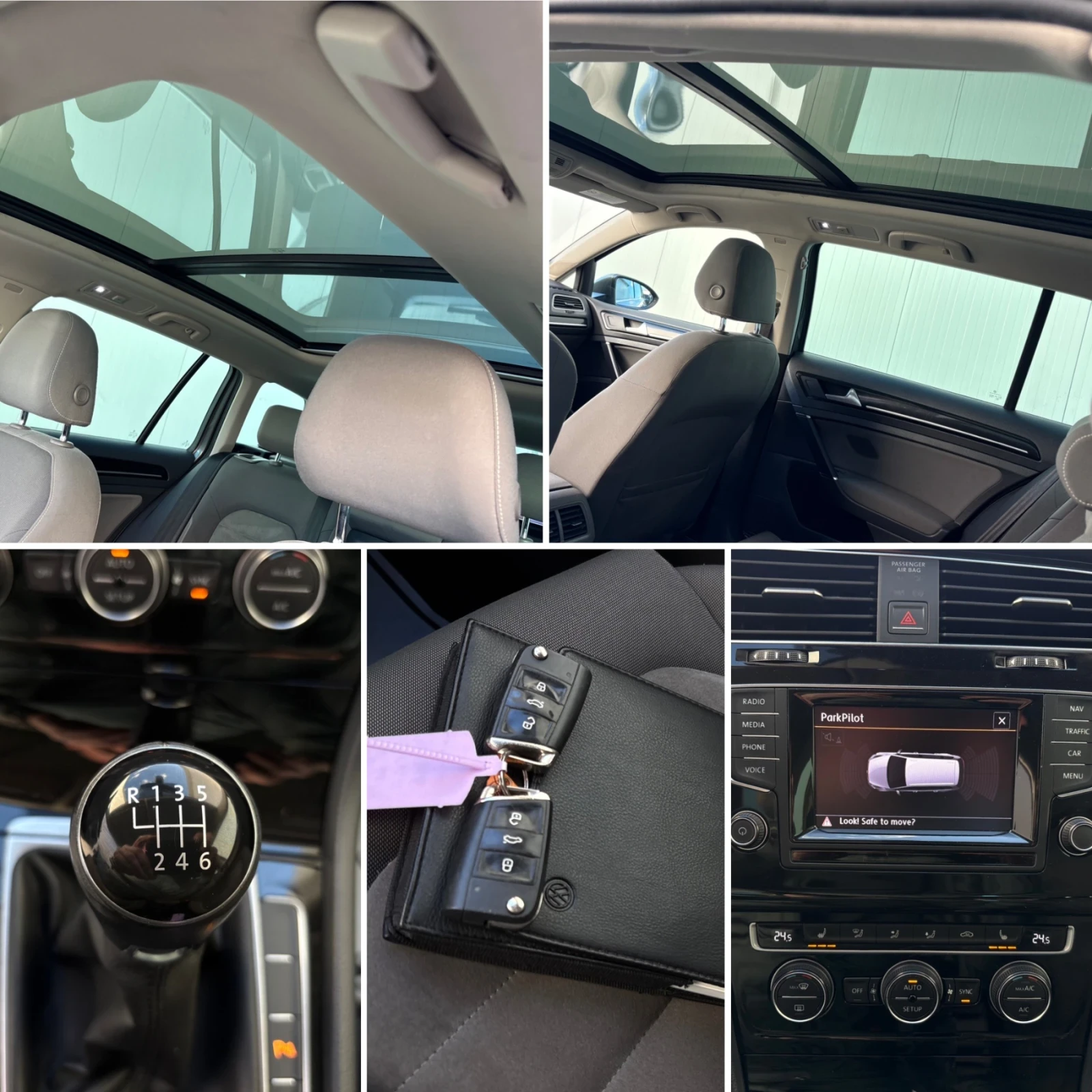 VW Golf 2.0 TDI 150��* HighLine* Distronic* Panorama* Keyl | Mobile.bg � ����������� 10
