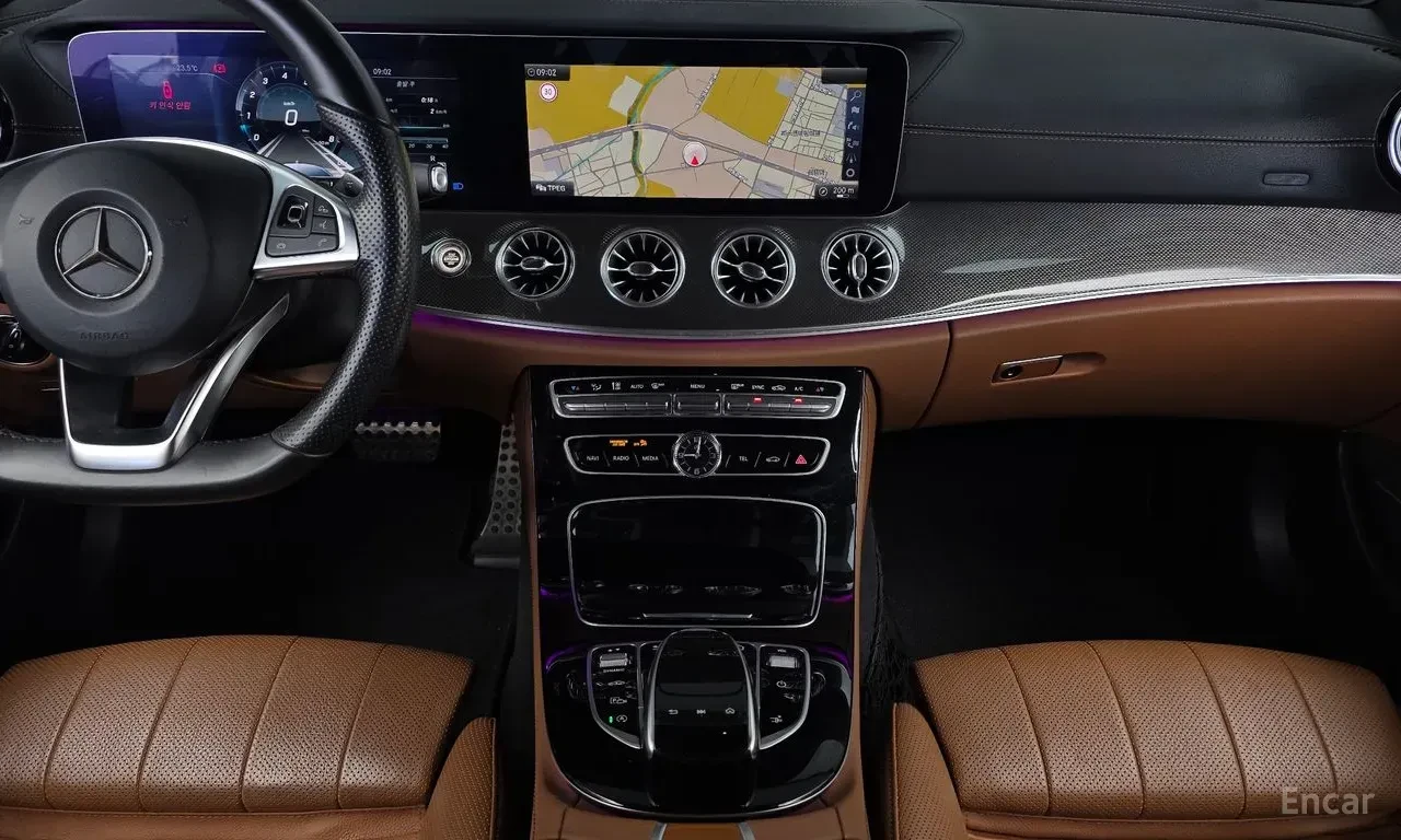 Mercedes-Benz E 400 COUPE* 4MATIC* BURMESTER* ОБДУХВАНЕ* ДИСТРОНИК* , снимка 7 - Автомобили и джипове - 56318656