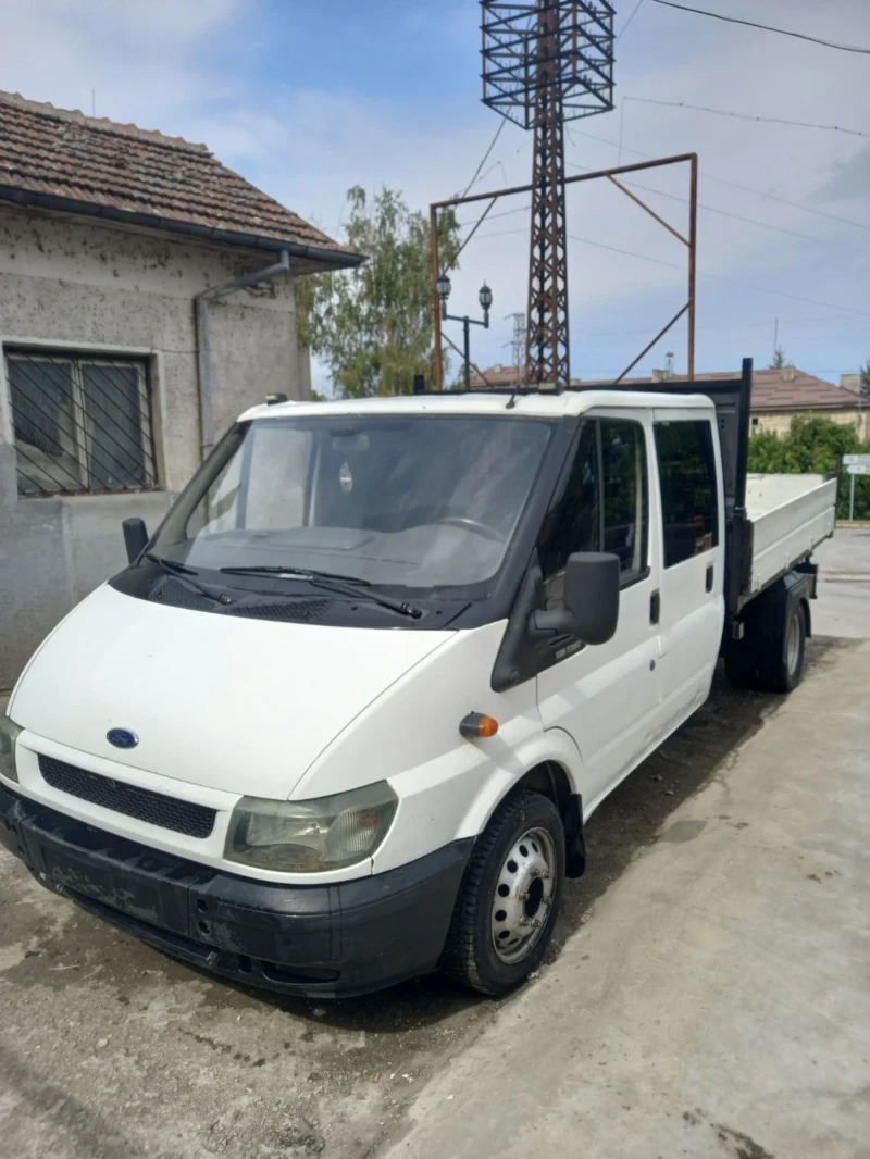 Ford Transit Тристранен самосвал, снимка 1 - Бусове и автобуси - 48452496