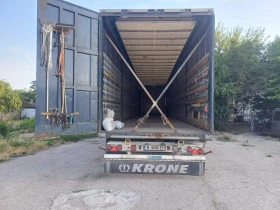 Полуремарке Krone Бордови, три щори, снимка 3