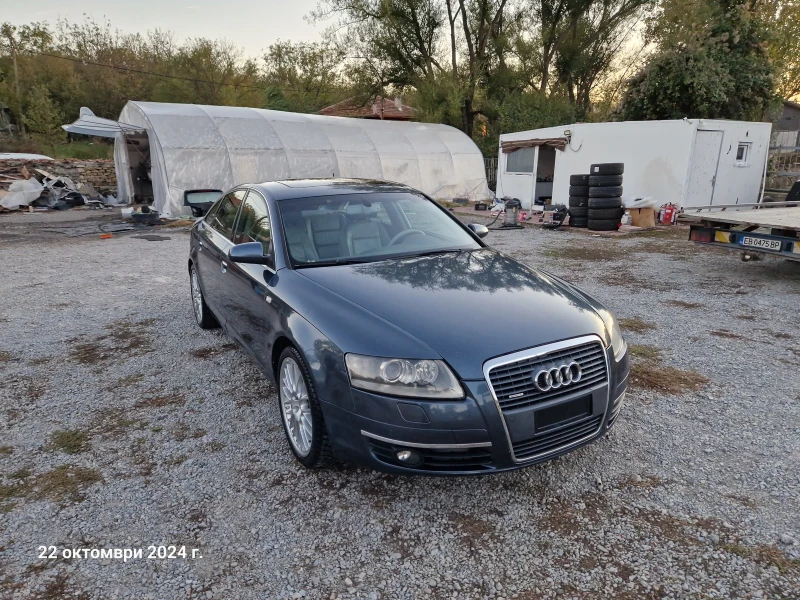 Audi A6 3.0d, 232кс.07г, avt, koja, nav.full, снимка 1 - Автомобили и джипове - 47681154