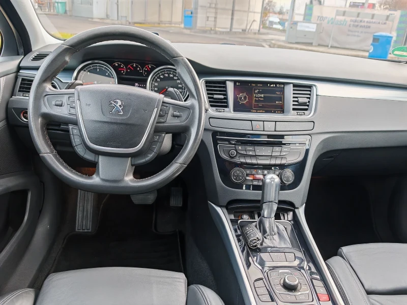 Peugeot 508 2.2HDI 204k ТОП СЪСТОЯНИЕ СЕРВИЗНА КНИЖКА , снимка 9 - Автомобили и джипове - 48205084