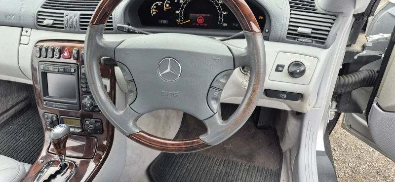 Mercedes-Benz 500 W215 5.0 бензин 306 кс, снимка 12 - Автомобили и джипове - 52553013