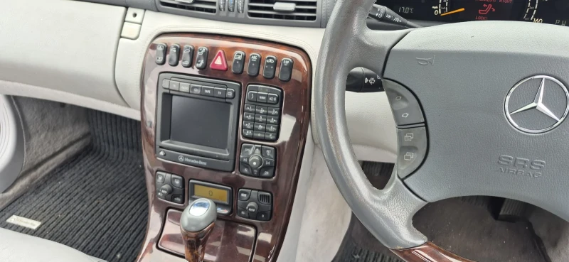 Mercedes-Benz 500 W215 5.0 бензин 306 кс, снимка 13 - Автомобили и джипове - 52553013