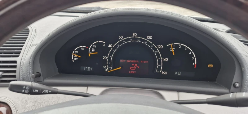 Mercedes-Benz 500 W215 5.0 бензин 306 кс, снимка 15 - Автомобили и джипове - 52553013