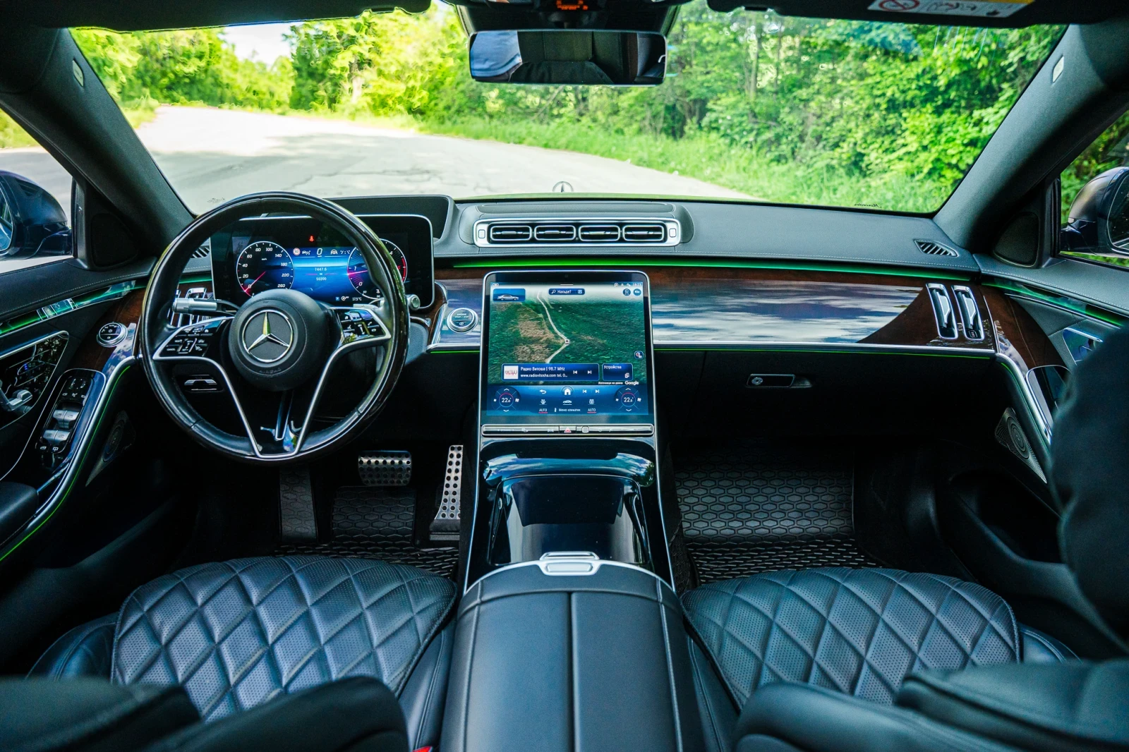 Mercedes-Benz S 400 S400 гаранция до 04/2027, снимка 16 - Автомобили и джипове - 55466963