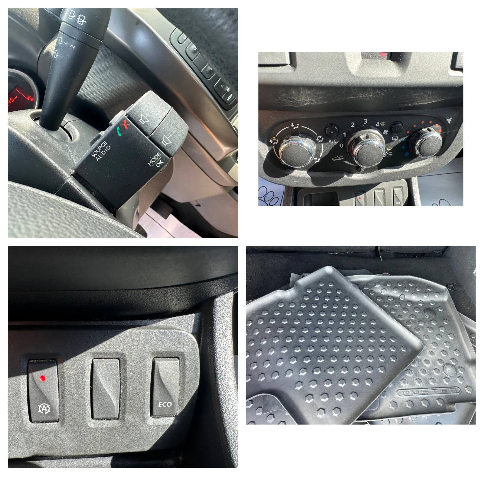 Dacia Duster 1.5D 110HP 2017G 81000km* KTEO OK* service book, снимка 16 - Автомобили и джипове - 55397653