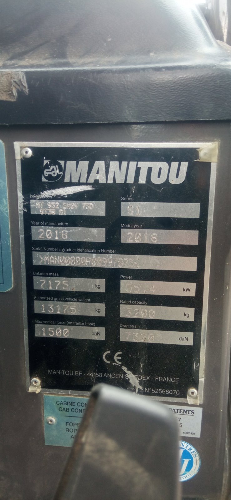 Телескопични товарачи Manitou MT 932, снимка 5 - Индустриална техника - 42987212
