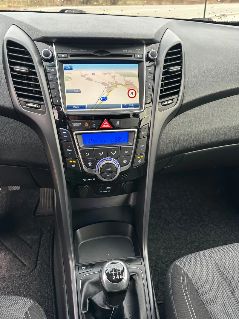 Hyundai I30 PASSION 1.6D NAVi EURO 6 TUV COC, снимка 12 - Автомобили и джипове - 49258682