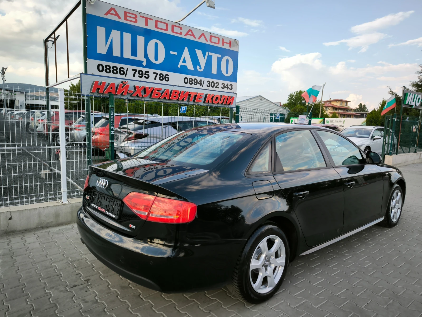 Audi A4 1, 8i-160k.c.6ckopocти.НАВИ, КОЖА, СЕДАН, ЕВРО 5В - изображение 6