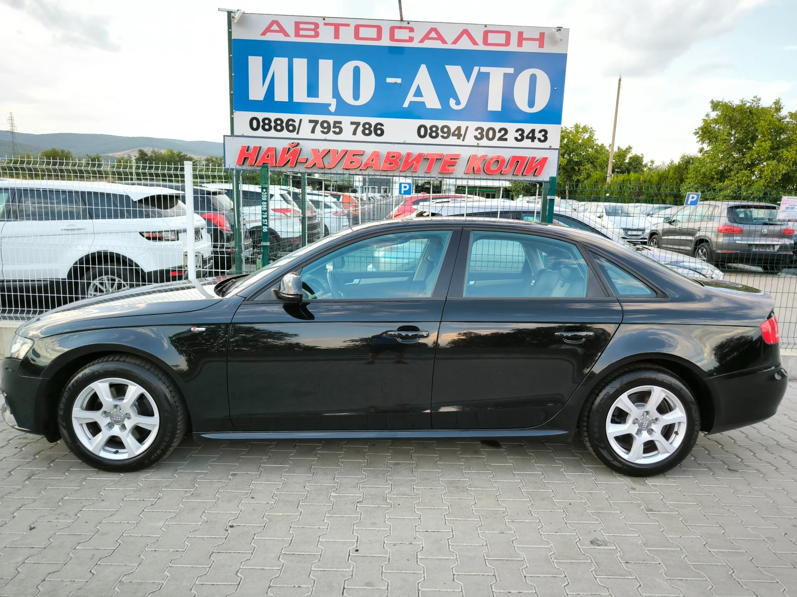 Audi A4 1, 8i-160k.c.6ckopocти.НАВИ, КОЖА, СЕДАН, ЕВРО 5В - изображение 3