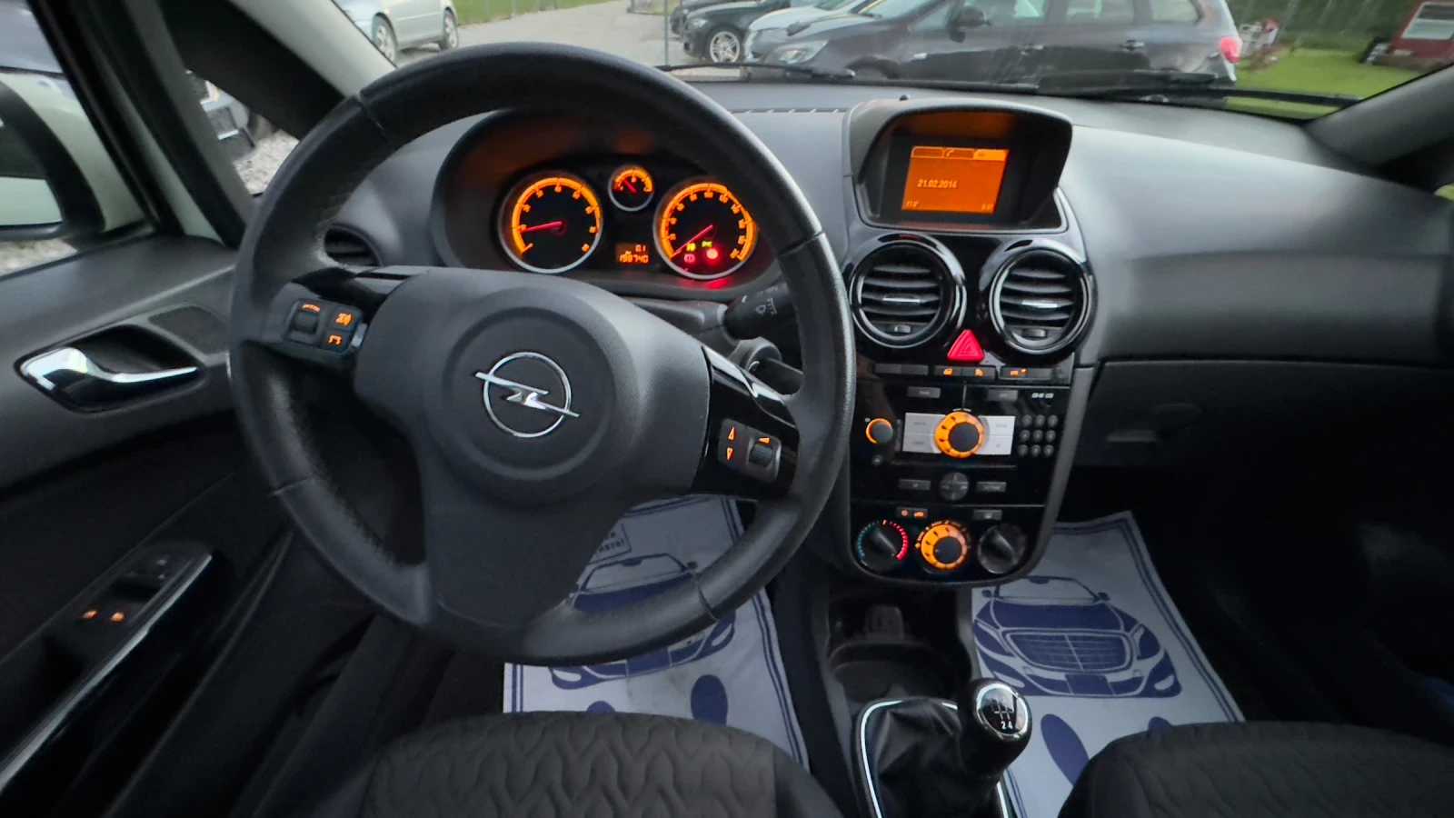 Opel Corsa 1.2 GPL 2014 COSMO ИТАЛИЯ , снимка 12 - Автомобили и джипове - 53169635