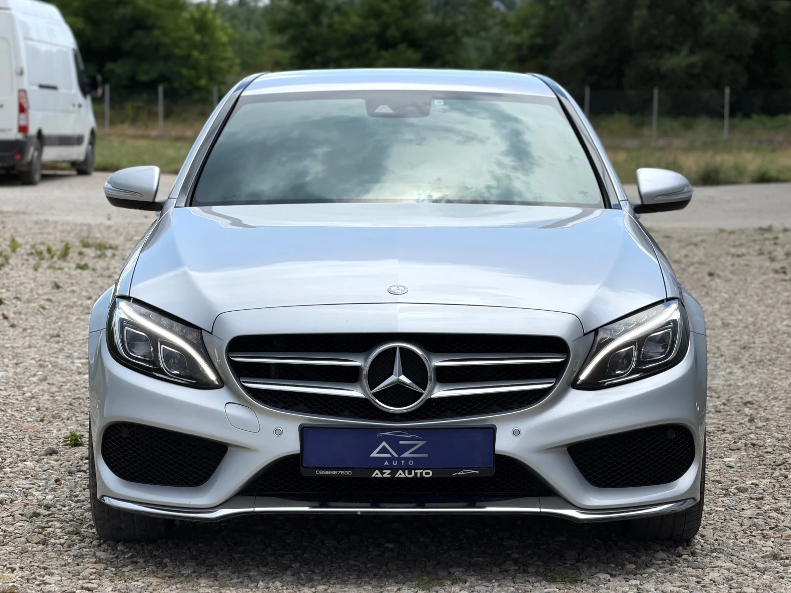 Mercedes-Benz C 220 ПРОДАДЕН /AMG пакет/Intelligent LED фарове/Камера, снимка 2 - Автомобили и джипове - 53749288