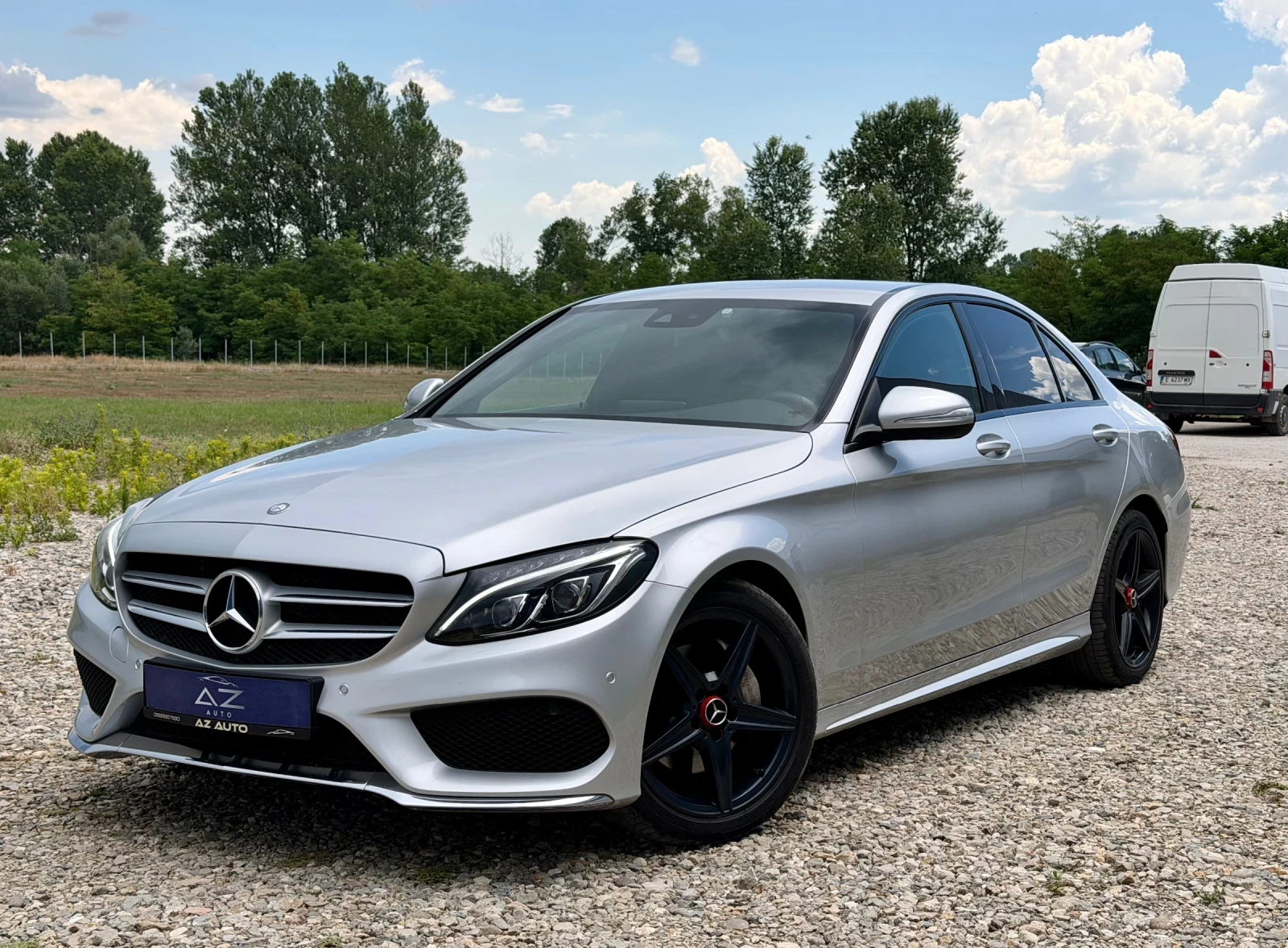 Mercedes-Benz C 220 AMG пакет/ Intelligent LED фарове/ Кожа/ Камера