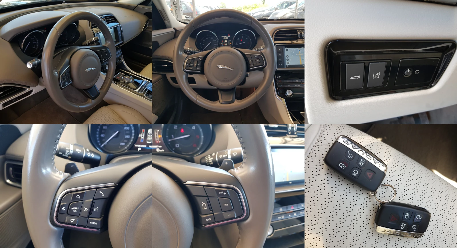 Jaguar XE 2.0D-180 к.с. EURO 6B 163 697 км ЛИЗИНГ, снимка 14 - Автомобили и джипове - 54554369