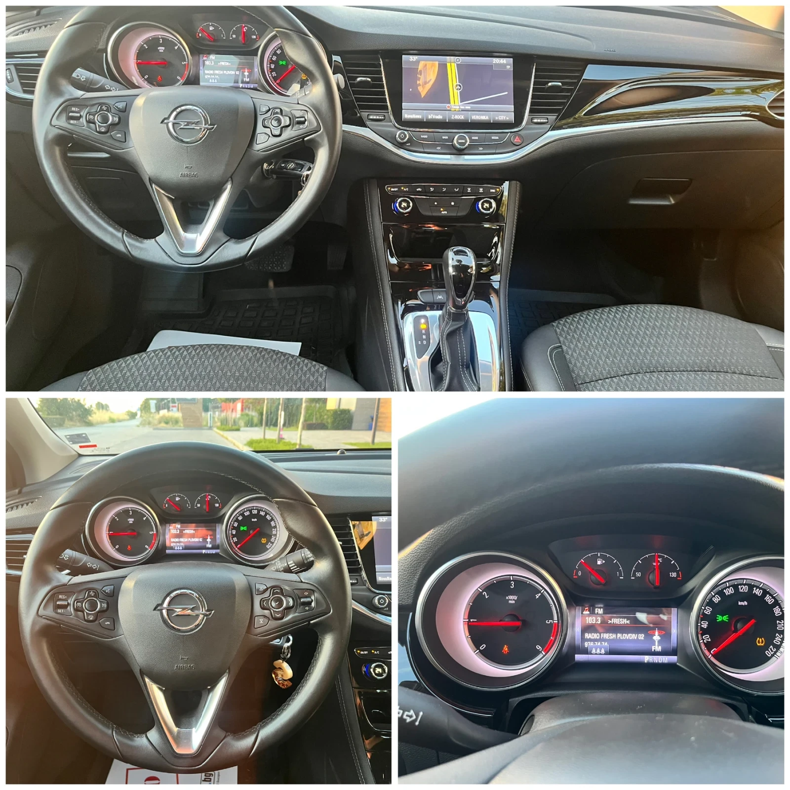 Opel Astra 1.6CDTI 136к.с.* Автоматик* Нави* Обслужена* Перфе, снимка 11 - Автомобили и джипове - 55096212
