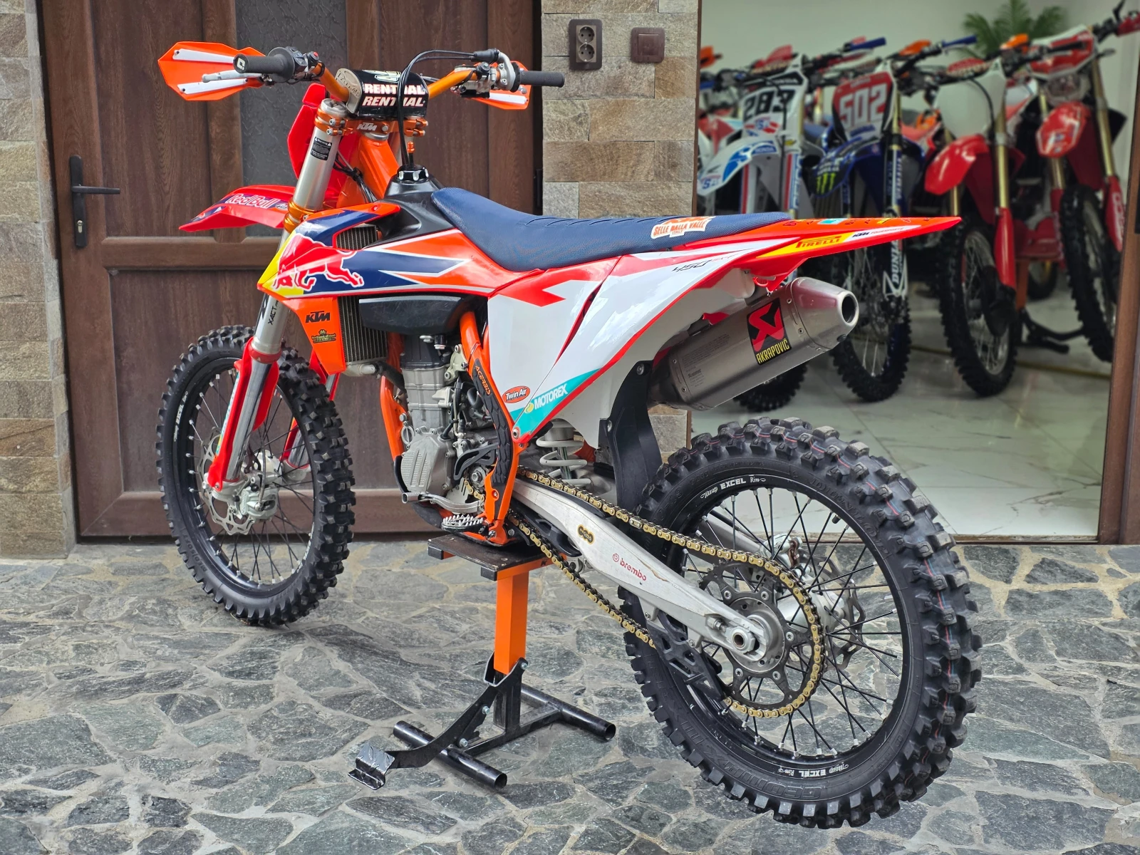 Ktm SX-F 450 ЛИЗИНГ HERLINGS, снимка 8 - Мотоциклети и мототехника - 54783350