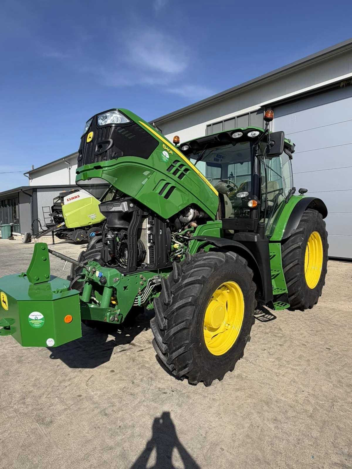 Трактор John Deere 6140R - лизинг, снимка 9 - Селскостопанска техника - 56430722