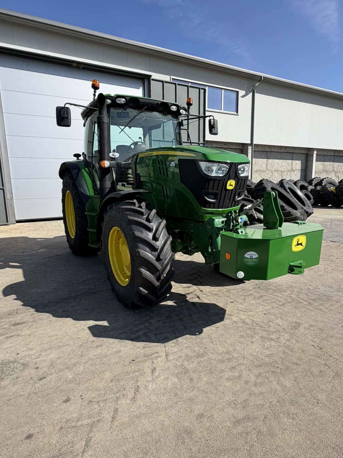 Трактор John Deere 6140R - лизинг, снимка 7 - Селскостопанска техника - 56430722