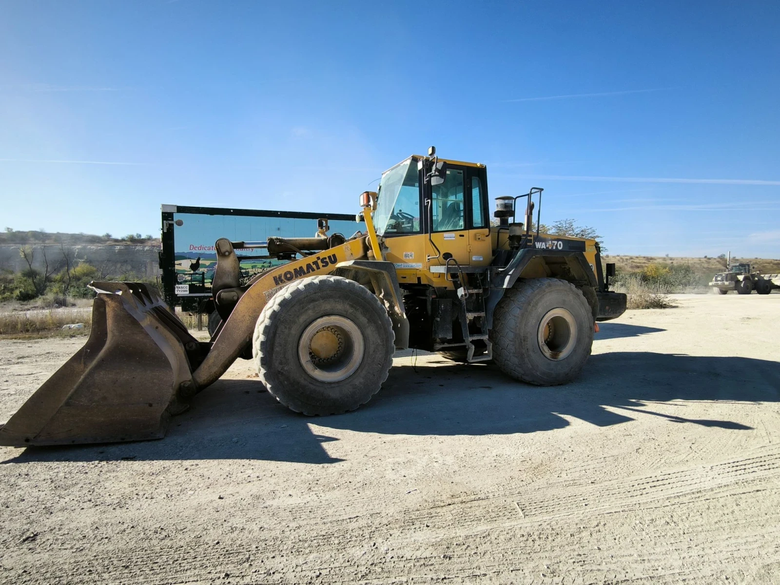 Челен товарач Komatsu WA470