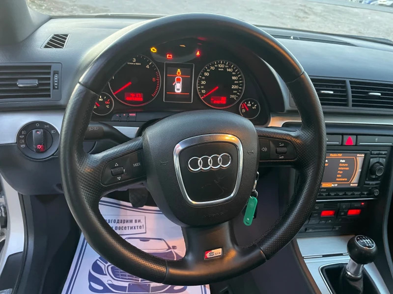 Audi A4 2.0TDI-170-4x4-S-LINE-NAVI-ITALIA, снимка 17 - Автомобили и джипове - 47899470