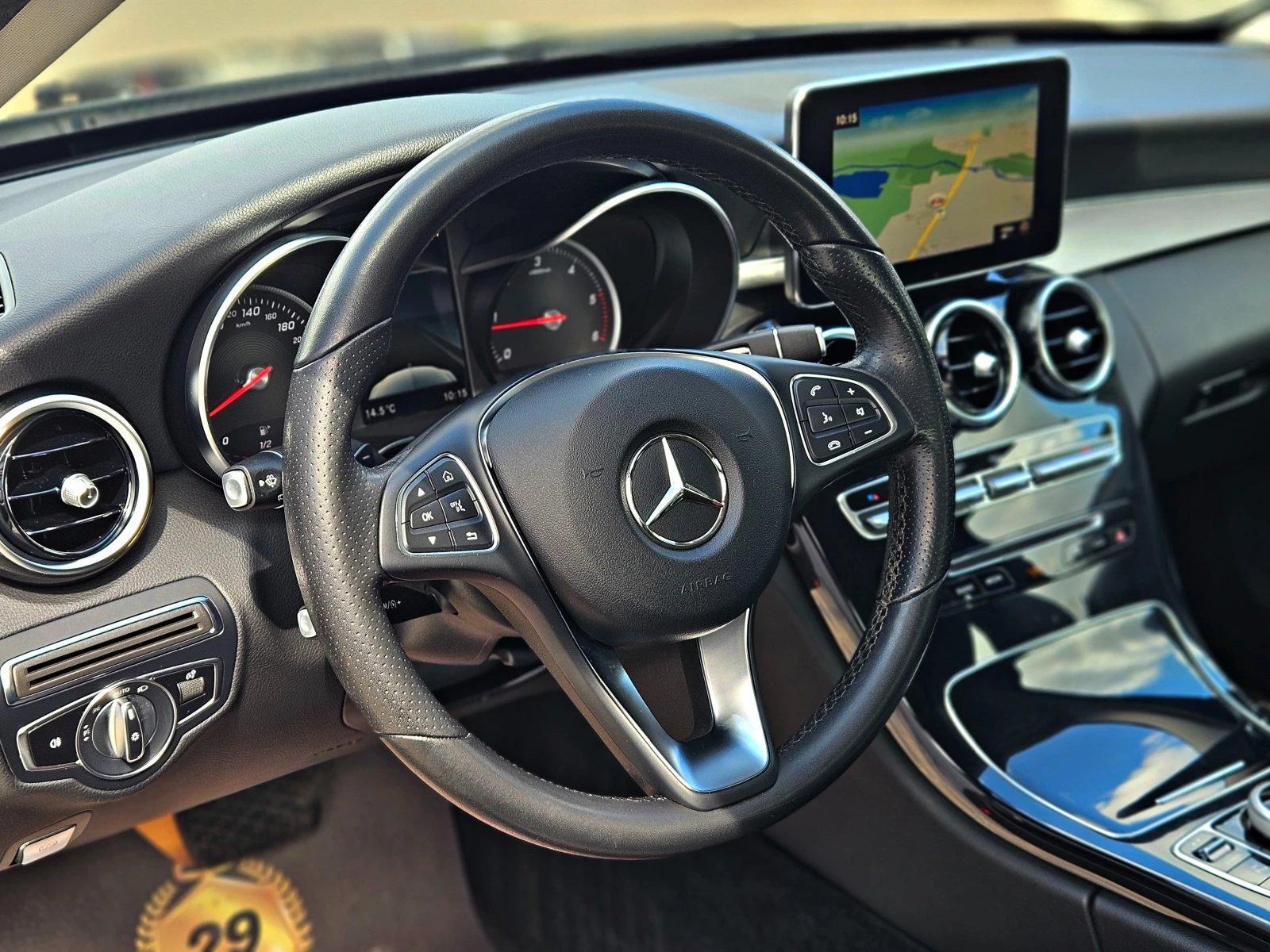 Mercedes-Benz C 220 AMG/9G-TRONIC/GERMANY/LED/BURMESTER/KEYLESS GO/LIZ - изображение 10